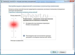 стандартные настройки уведомлений